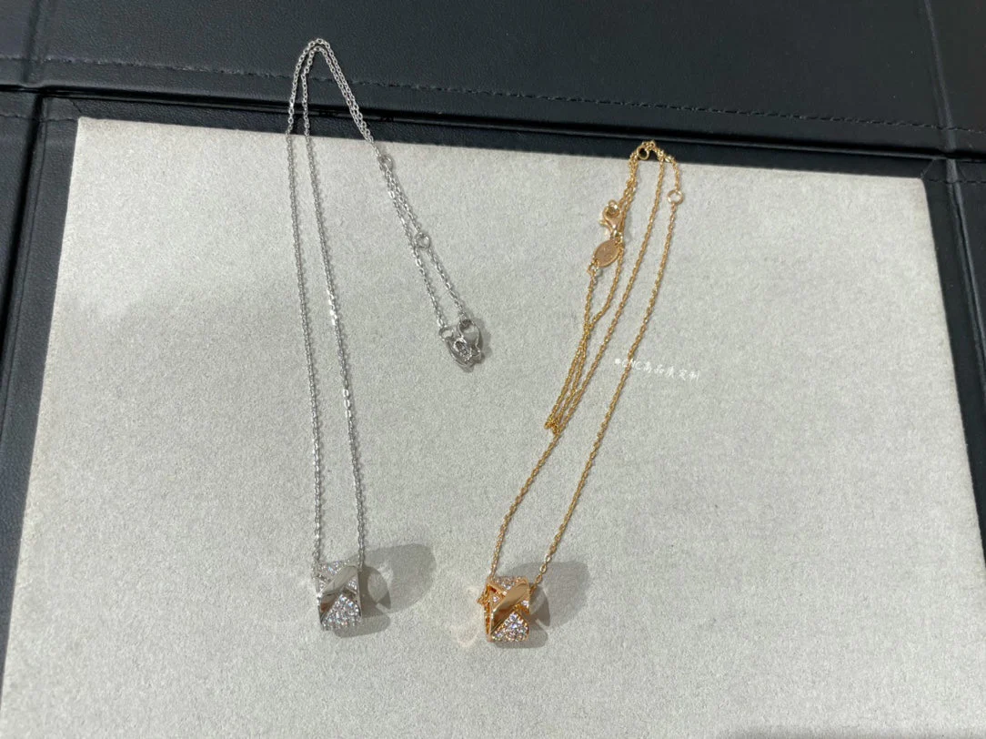 [Chaumet]LIENS EVIDENCE DIAMOND PAVED NECKLACE