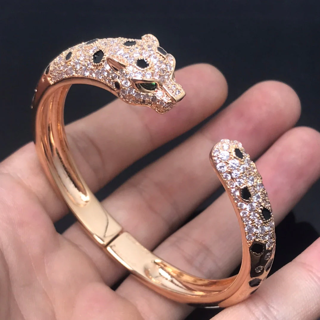 [Cartier]PANTHERE BIG BRACELET DIAMONDS