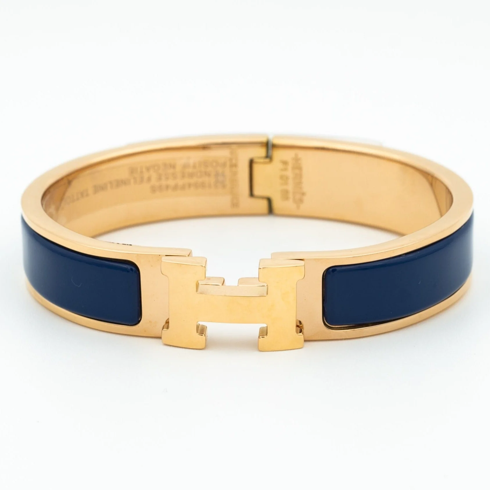 [Hermes]H BLUE BRACELET