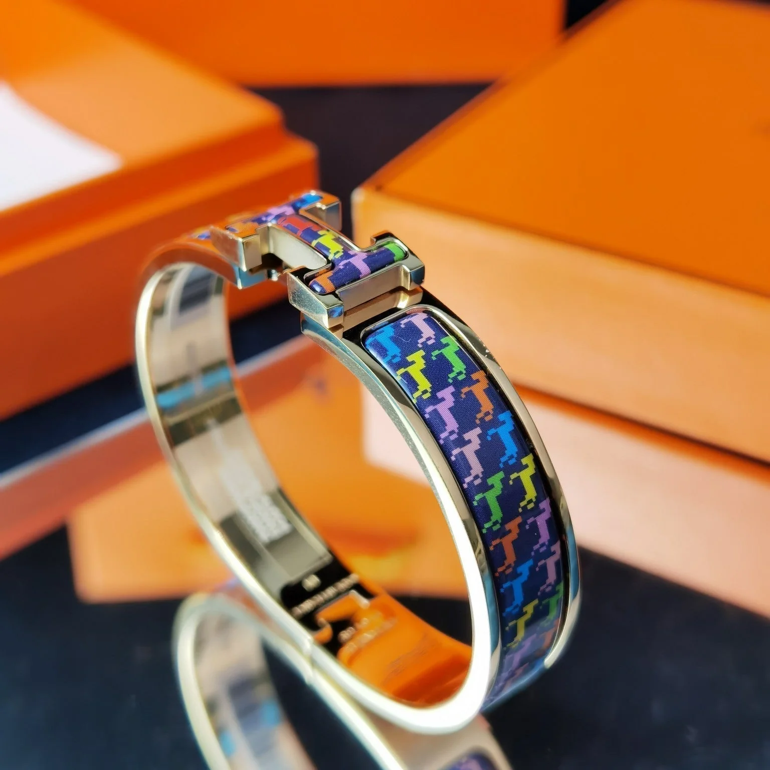 [Hermes]H HORSE BRACELET 12MM