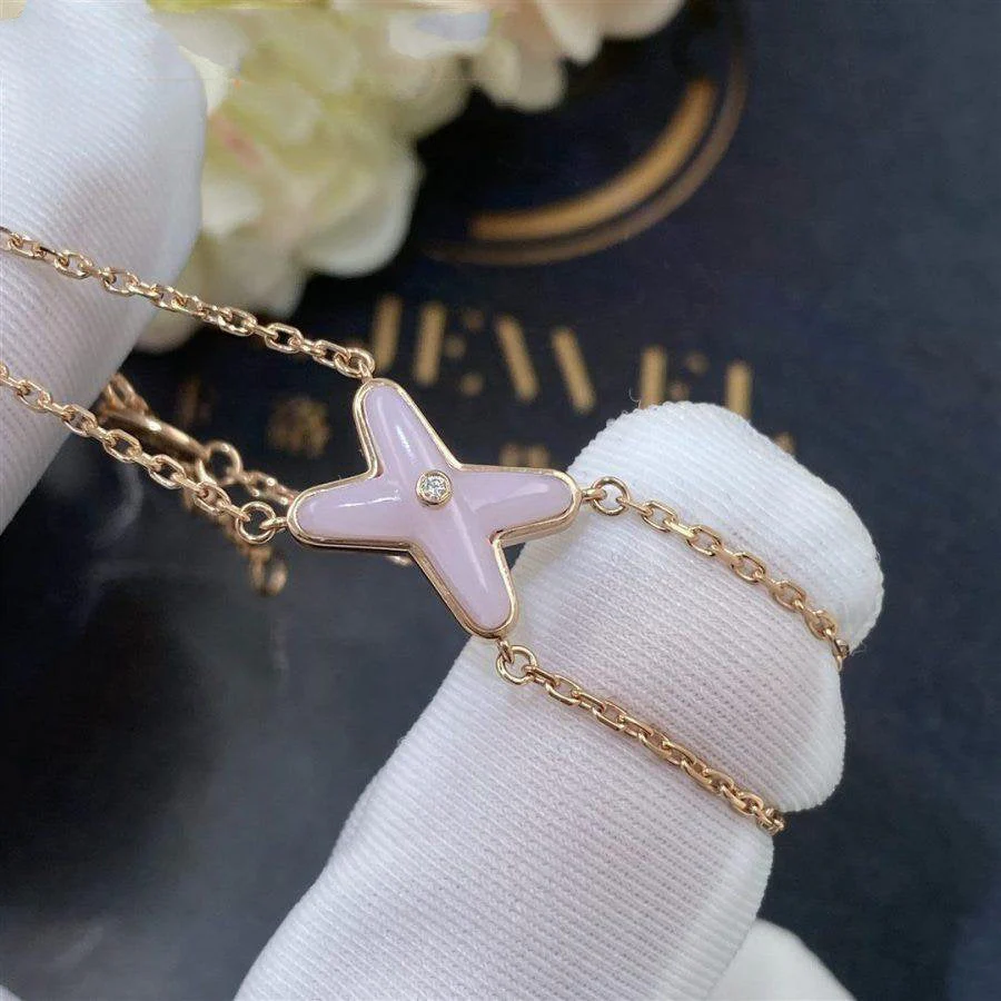 [Chaumet]JEUX BRACELET PINK MOP PINK GOLD 1 DIAMOND