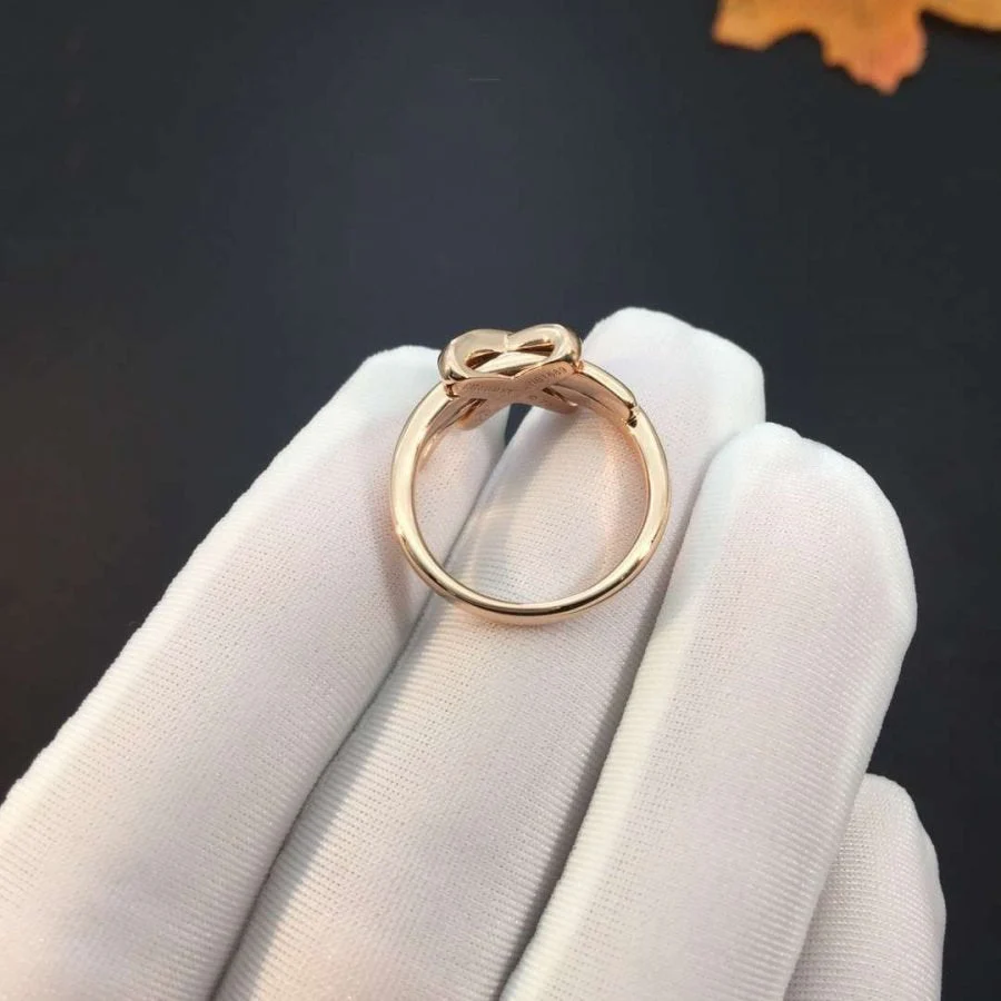 [Chaumet]JEUX DE PINK GOLD DIAMOND RING