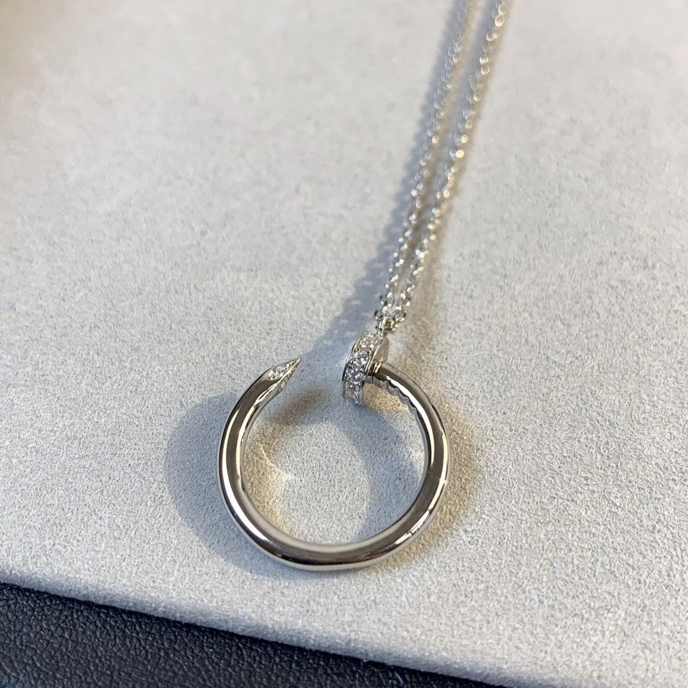 [Cartier]JUSTE NECKLACE SILVER