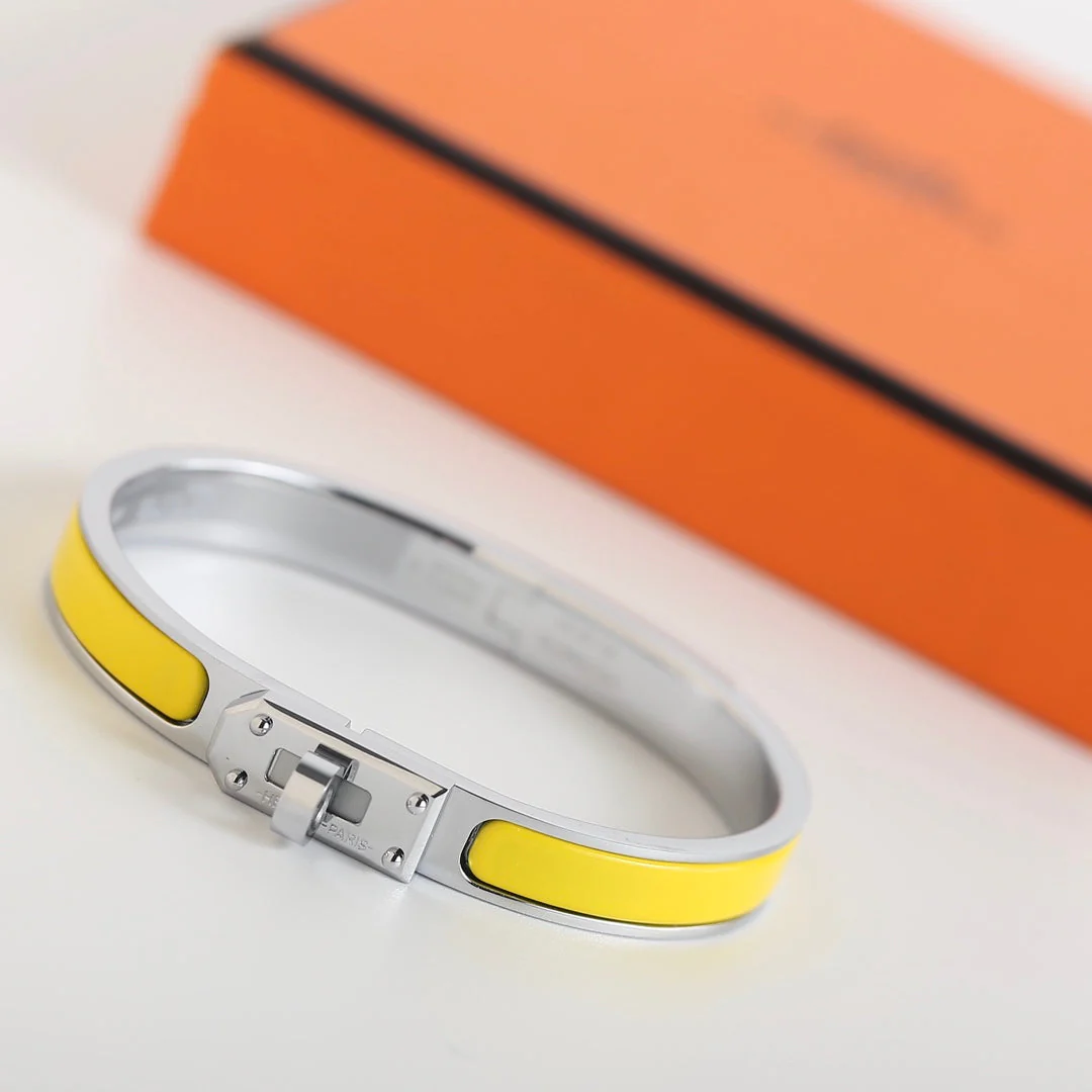 [Hermes]HM KELLY YELLOW BRACELET
