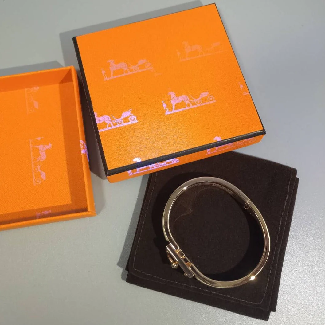 [Hermes]H GREY BRACELET