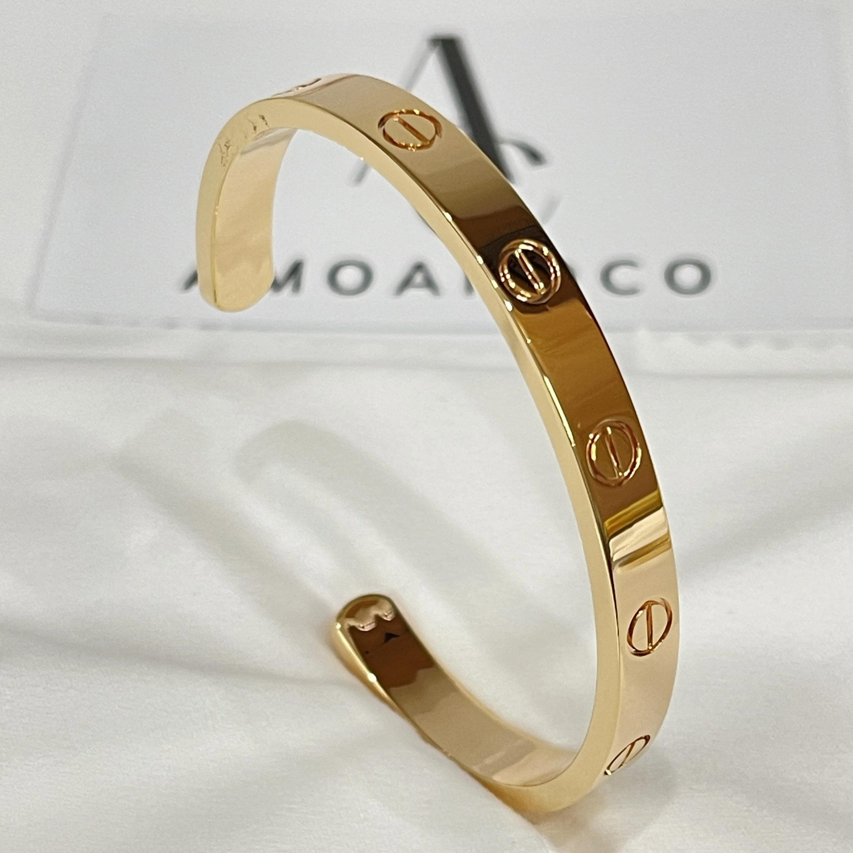 [Cartier]LOVE BRACELET 6.1MM OPEN CUFF