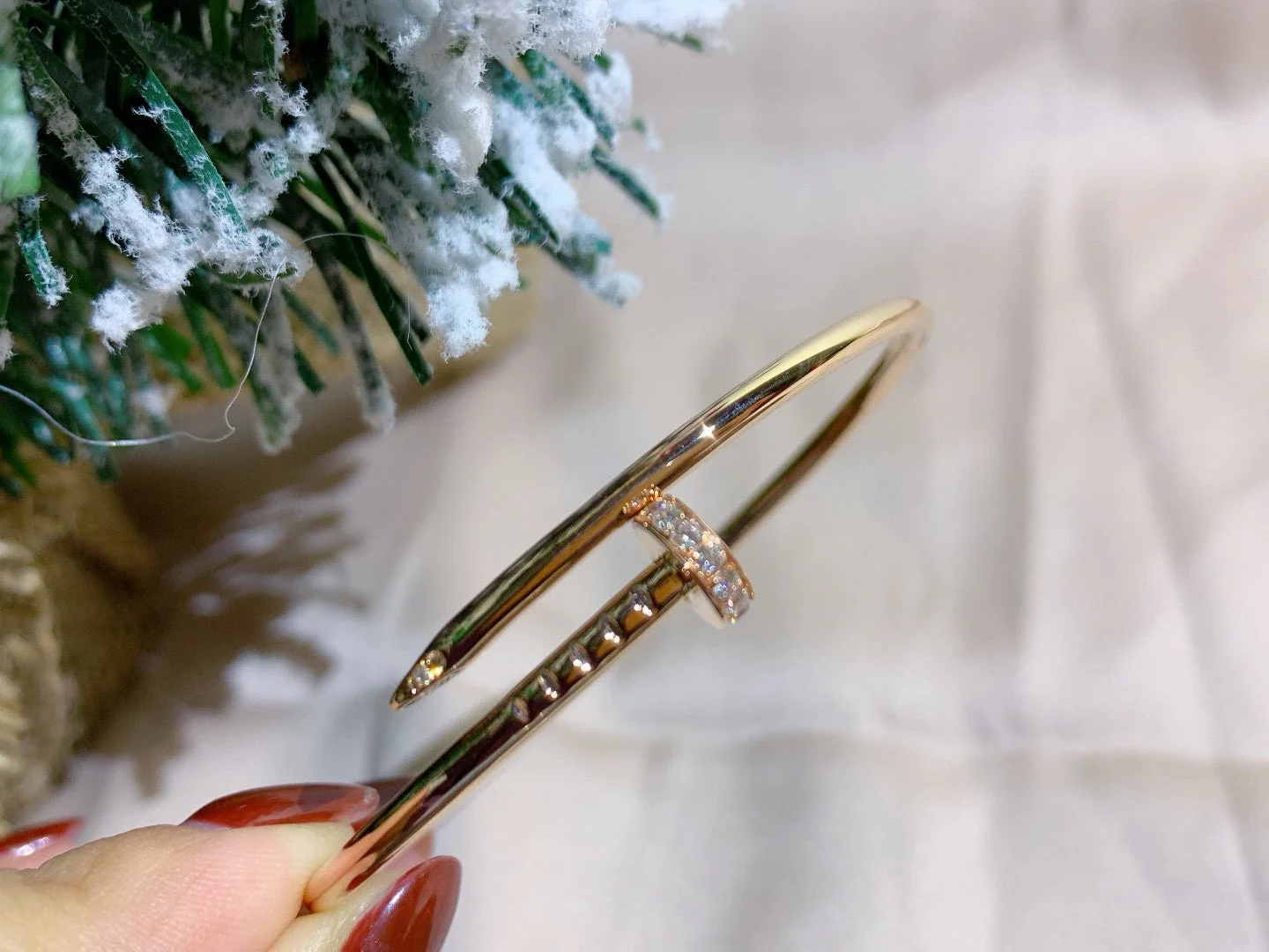 [Cartier]JUSTE BRACELET 2.5MM DIAMONDS