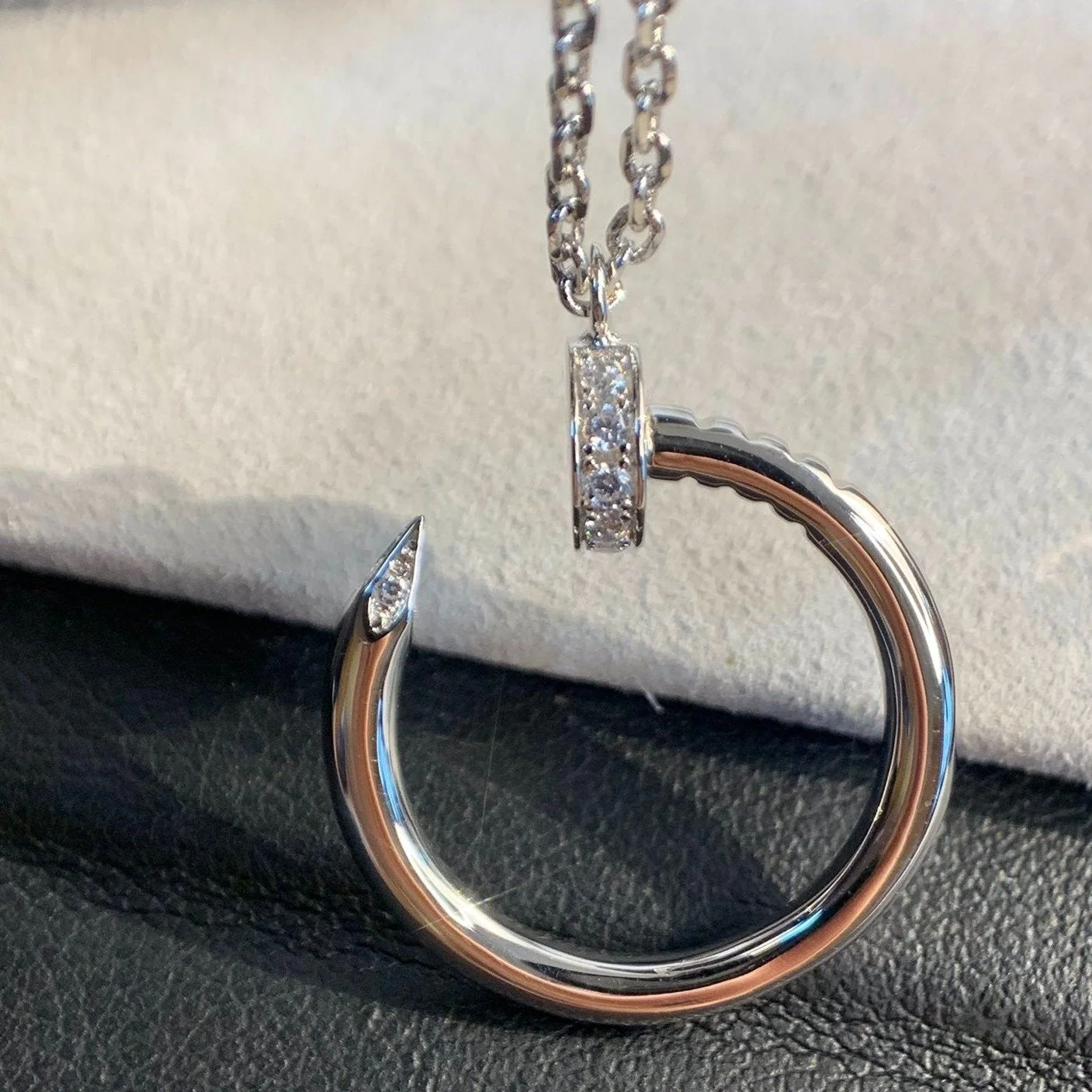 [Cartier]JUSTE NECKLACE SILVER