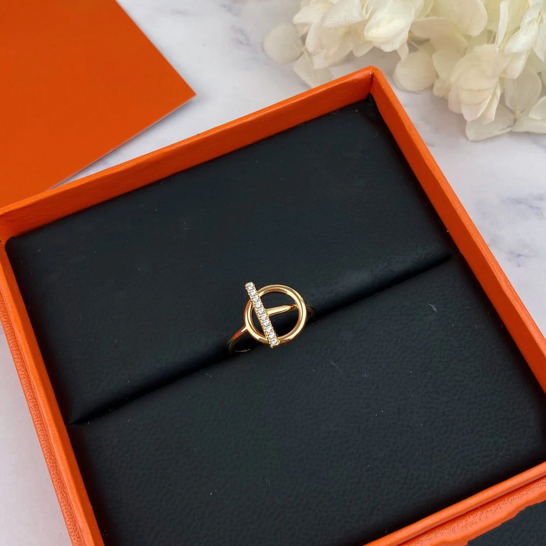 [Hermes]ECHAPPEE RING DIAMOND