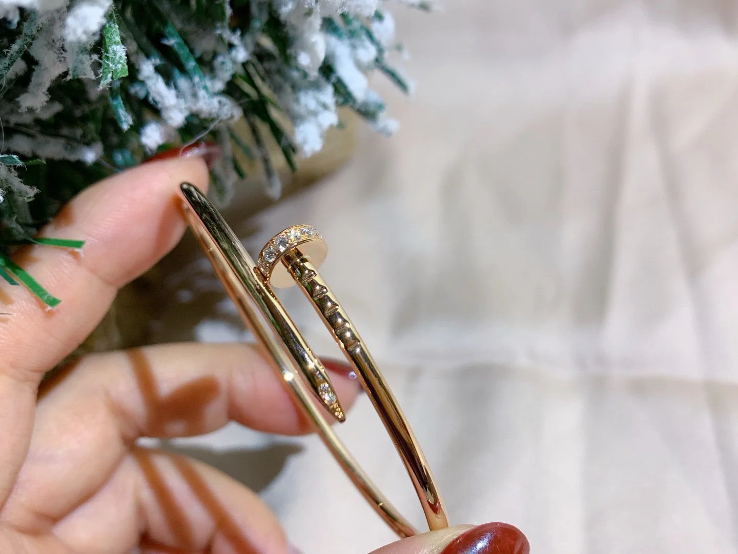 [Cartier]JUSTE BRACELET 2.5MM DIAMONDS