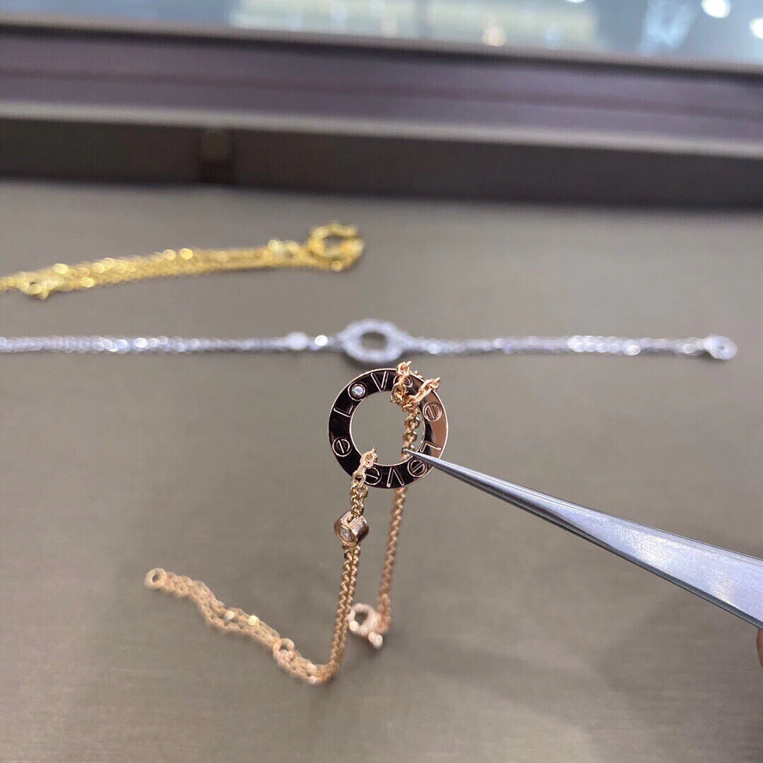 [Cartier]LOVE BRACELET 2 DIAMOND