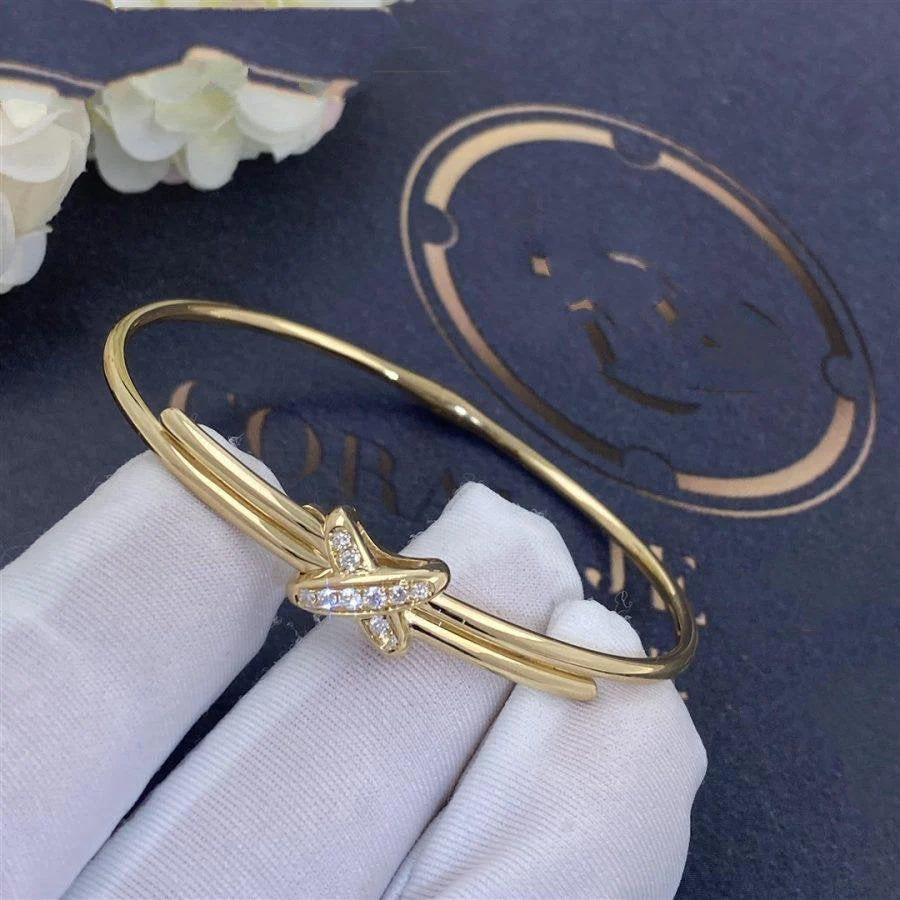 [Chaumet]JEUX DE BRACELET GOLD DIAMONDS