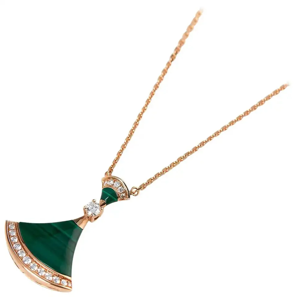 [Bulgari]DREAM NECKLACE MALACHITE DIAMOND