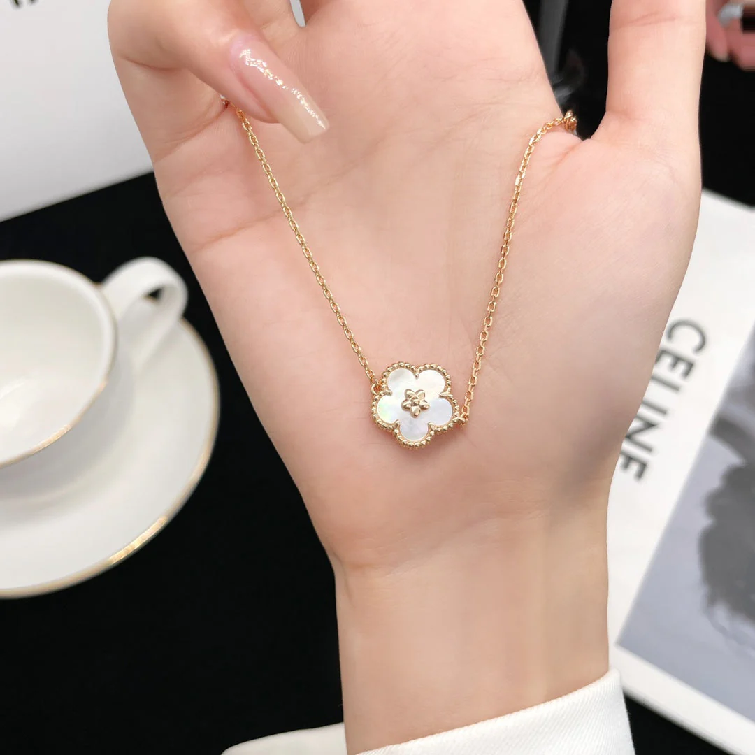 [Van Cleef & Arpels]LUCKY SPRING ROSE GOLD MOP BRACELET