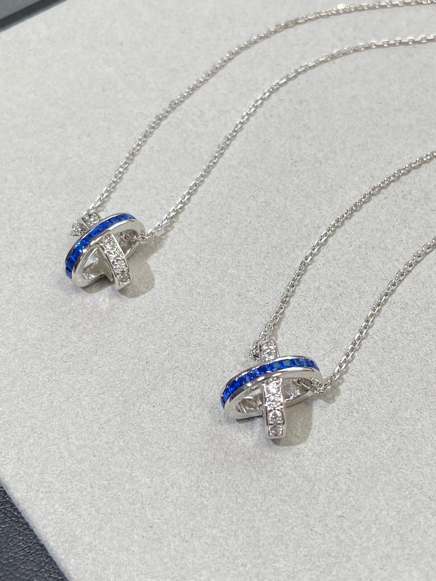 [Chaumet]LIENS DIAMOND SILVER NECKLACE