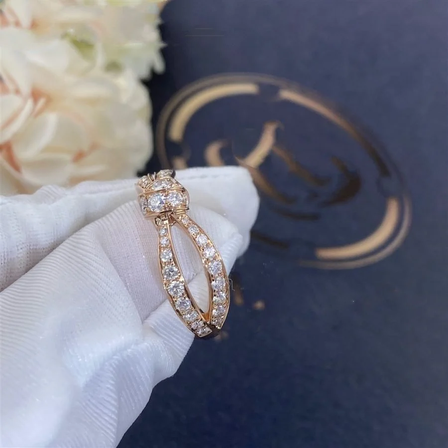 [Chaumet]LIENS PINK GOLD DIAMOND RING
