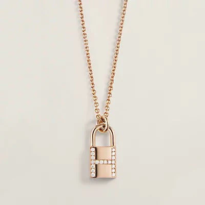 [Hermes]HM ADVANCED NICHE LOCK HEAD NECKLACE DIAMONDS