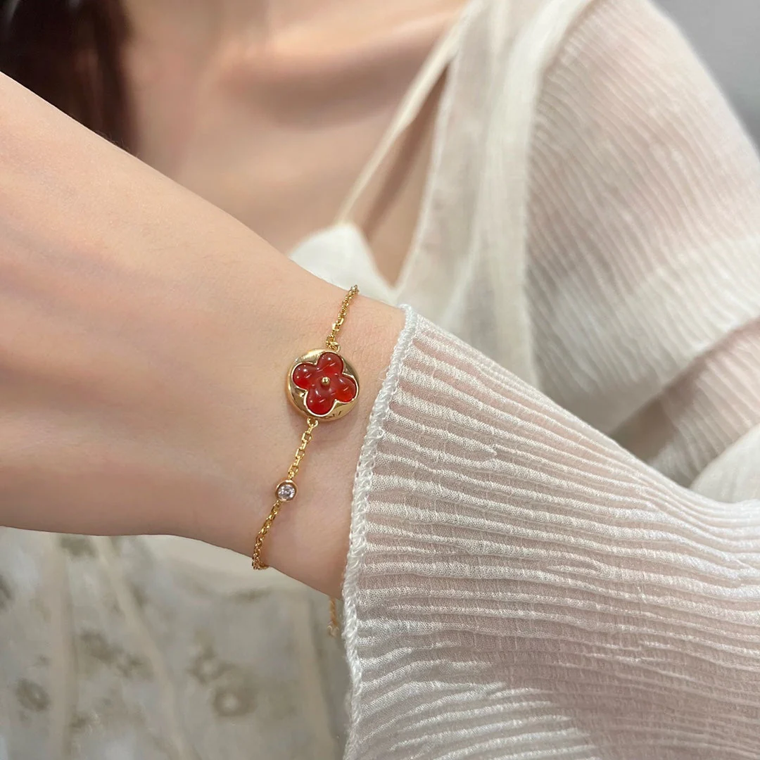 [Louis vuitton]SUN PEDANT CARNELIAN BRACELET