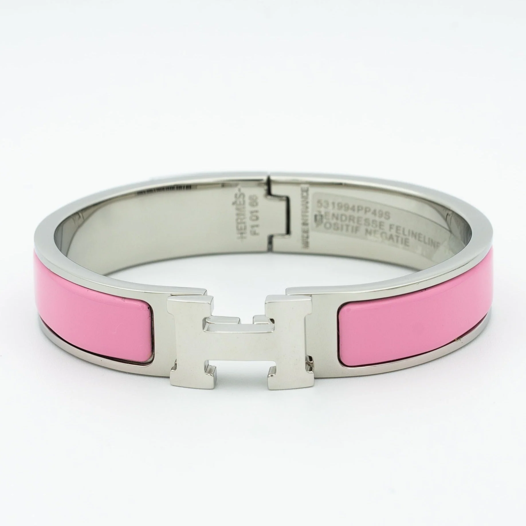 [Hermes]H PINK BRACELET