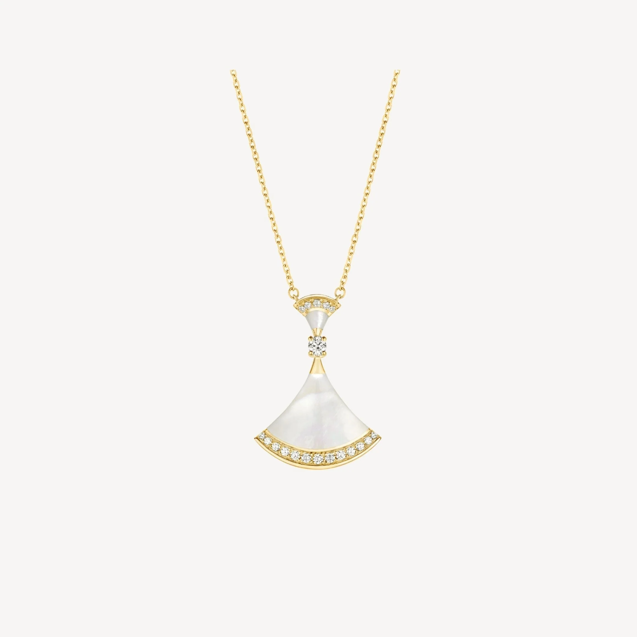 [Bulgari]DREAM NECKLACE MOP GOLD DIAMOND