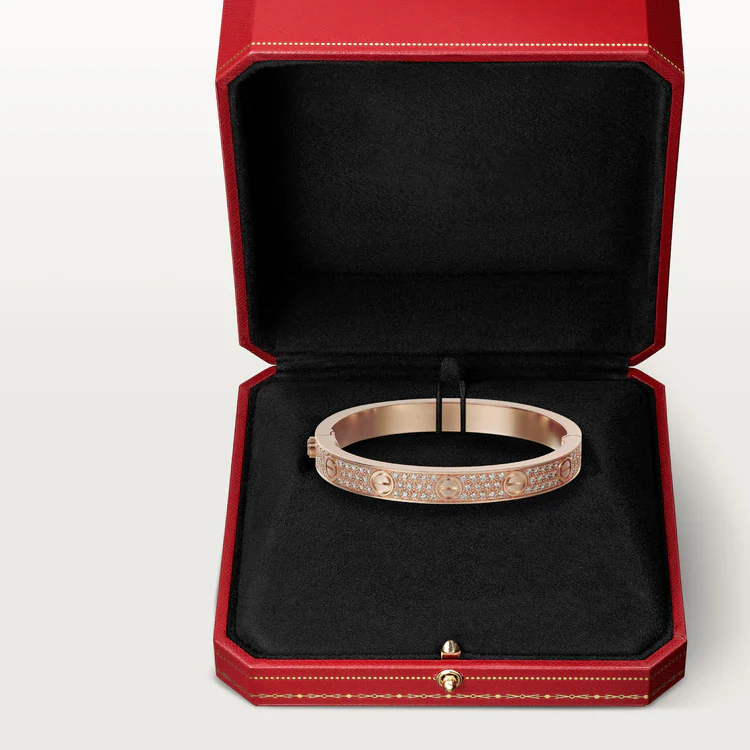 [Cartier]LOVE BRACELET 6.1MM DIAMOND-PAVED
