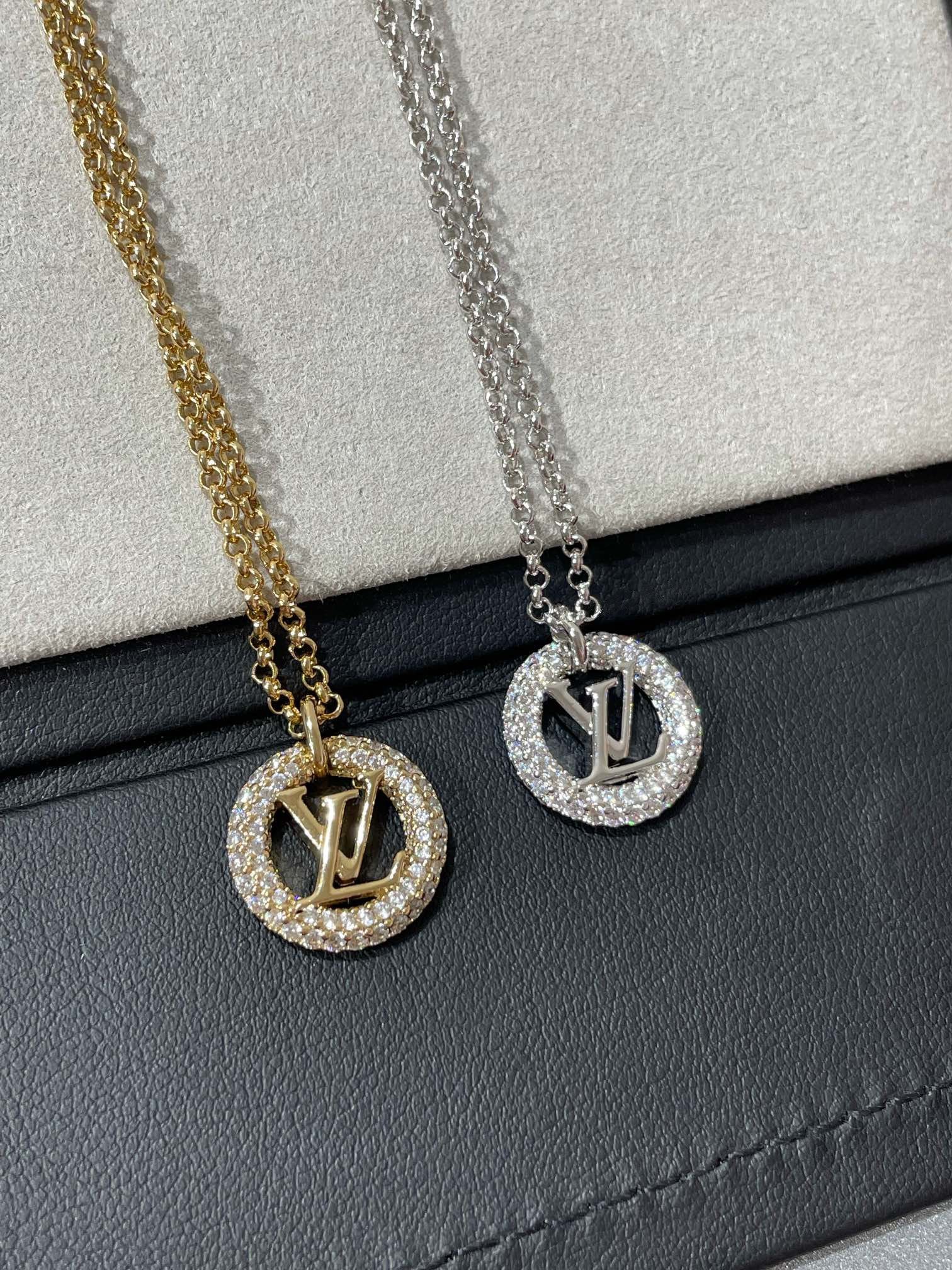 [Louis vuitton]BY NIGHT DIAMOND PAVED NECKLACE