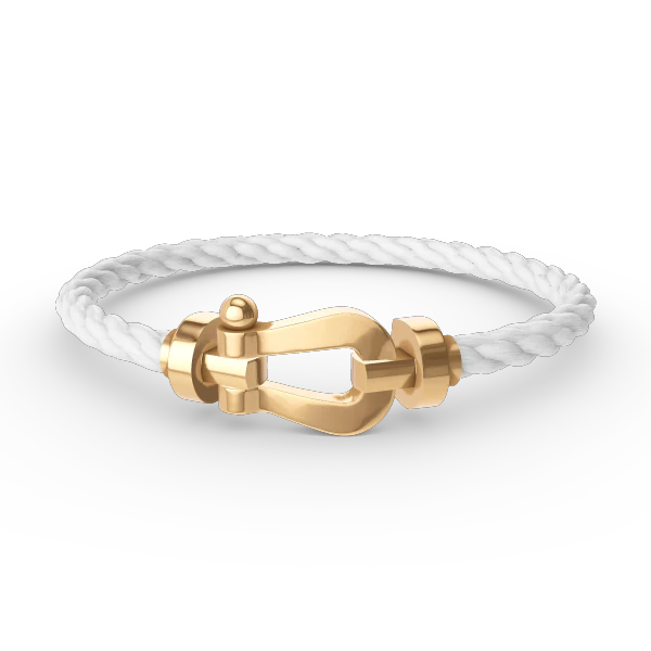 [Fred]FORCE LARGE HORSESHOE NO DIAMOND BRACELET GOLD
