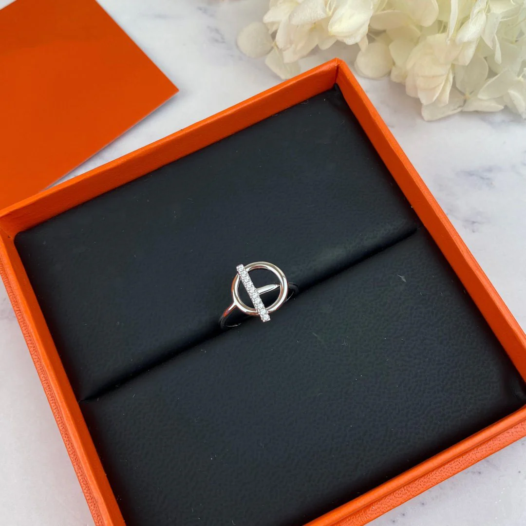 [Hermes]ECHAPPEE RING DIAMOND