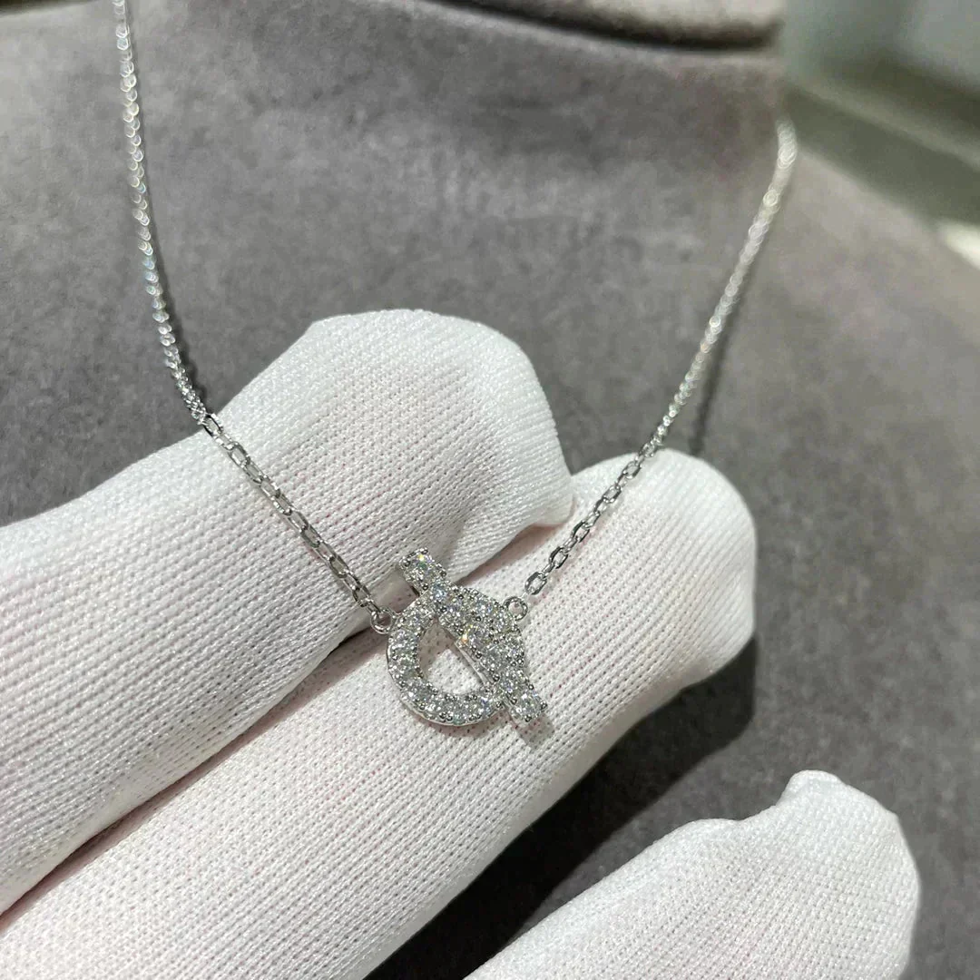[Hermes]ECHAPEE NECKLACE DIAMOND
