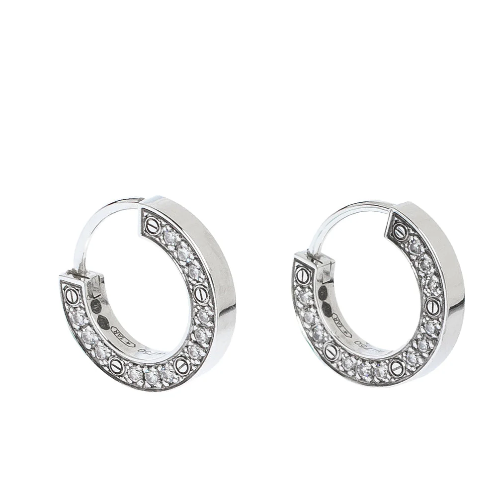 [Cartier]LOVE DIAMOND EARRINGS