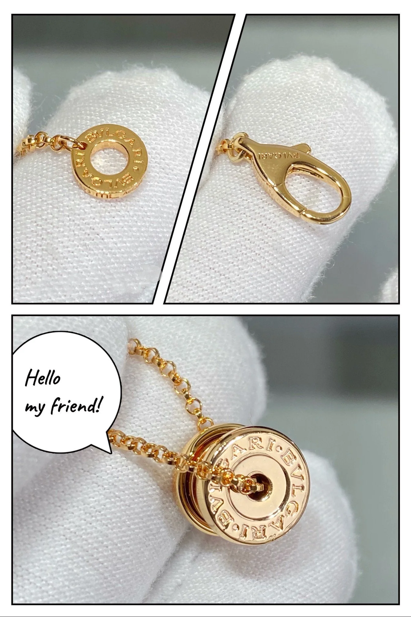 [Bulgari]ZERO 1 MINI NECKLACE