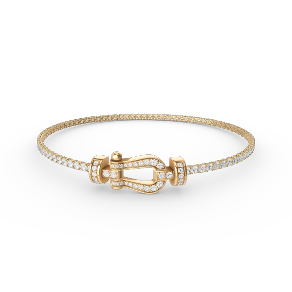 [Fred]FORCE  HORSESHOE  DIAMOND TENNIS BRACELET