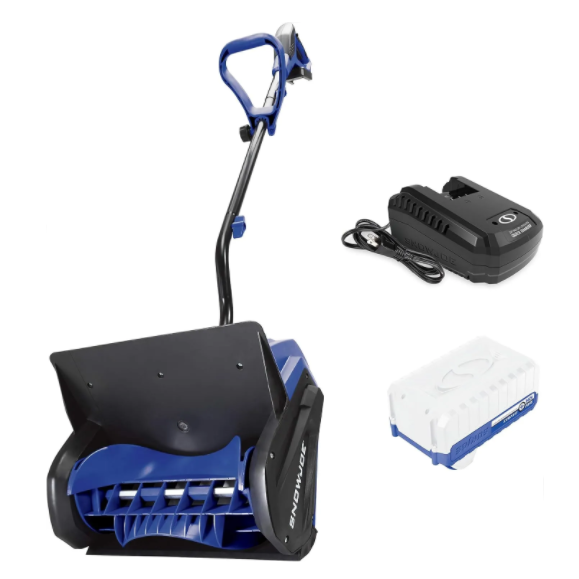 Snow Joe 24V-SS13 24 Volt iON+ Cordless Snow Shovel Kit with 4.0 Ah Battery Charger