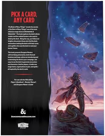Dungeons & Dragons The Deck of Many Things – Includes The Book of Many Things