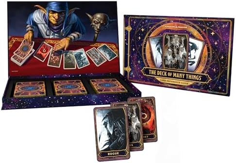 Dungeons & Dragons The Deck of Many Things – Includes The Book of Many Things