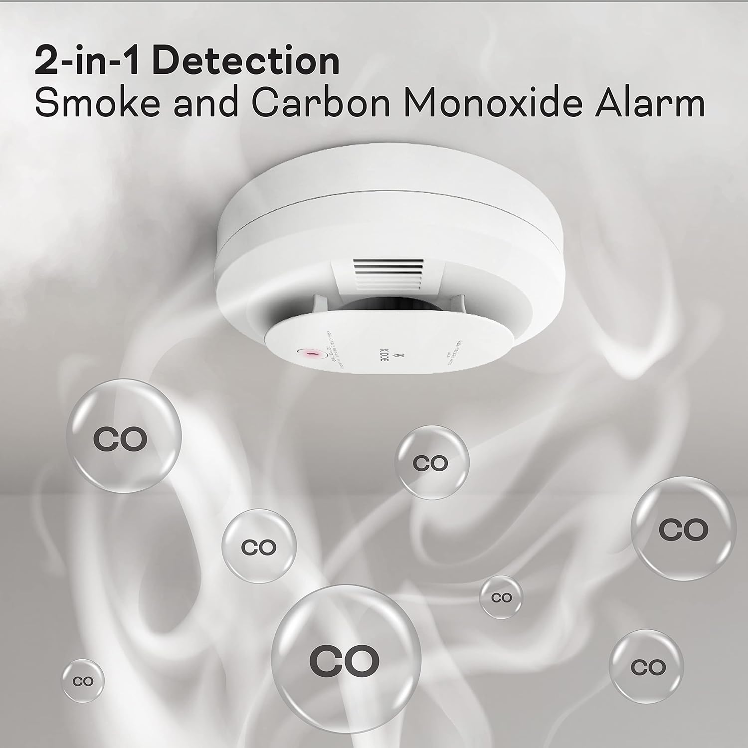 Kidde Wired Smoke and Carbon Monoxide Detector 4-Pack