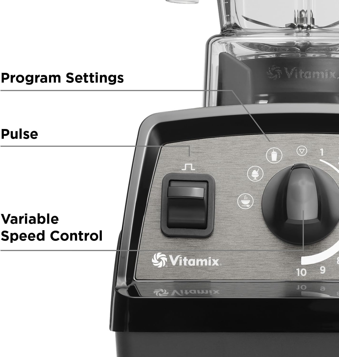 Vitamix Professional Blender with Preset Blending Programs 48 oz Black