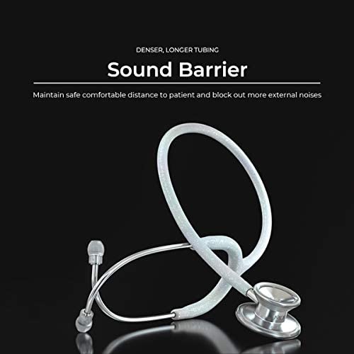 MDF Instruments Adult Monet Tube Lightweight Titanium Stethoscope