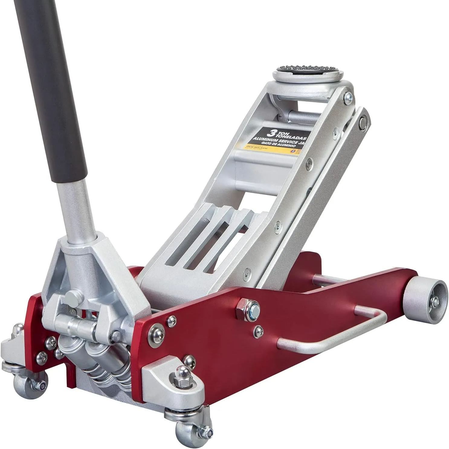 BIG RED Torin Low Profile Economy Aluminum Floor Garage Jack, 3 Ton Capacity