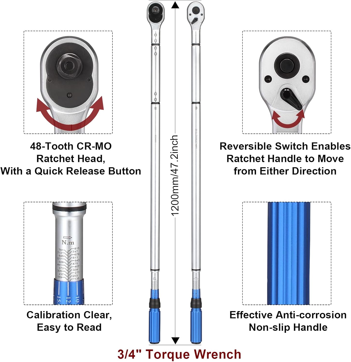 BULLTOOLS 3/4