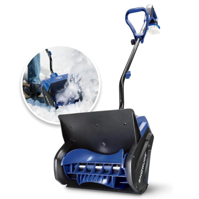 Snow Joe 24-Volt IONMAX Cordless Snow Shovel Bundle with 4.0-Ah Battery Charger Ice Dozer