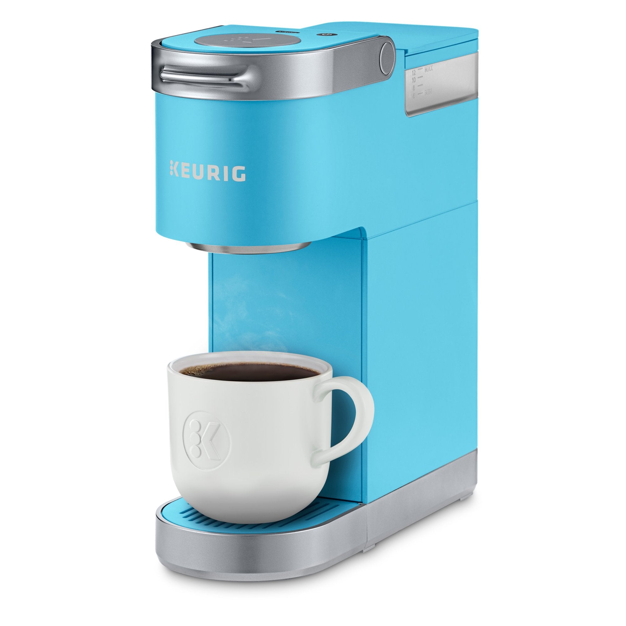 Keurig K-Mini Plus Single Serve K-Cup Pod Coffee Maker, Cool Aqua💝 Last Day For Clearance
