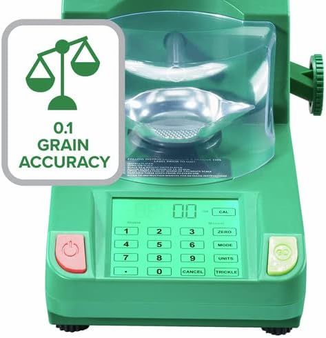 RCBS powder dispenser, Bluetooth compatible, 2000 capsules capacity, touch screen display