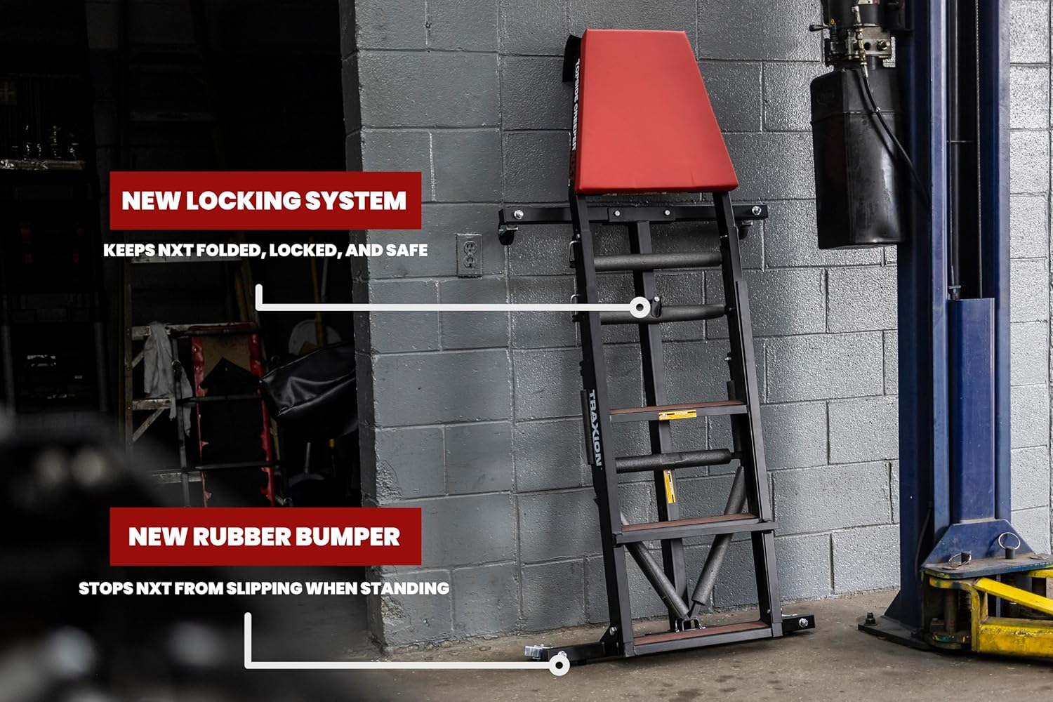 Traxion 3-200 NXT Foldable Topside Automotive Engine Creeper