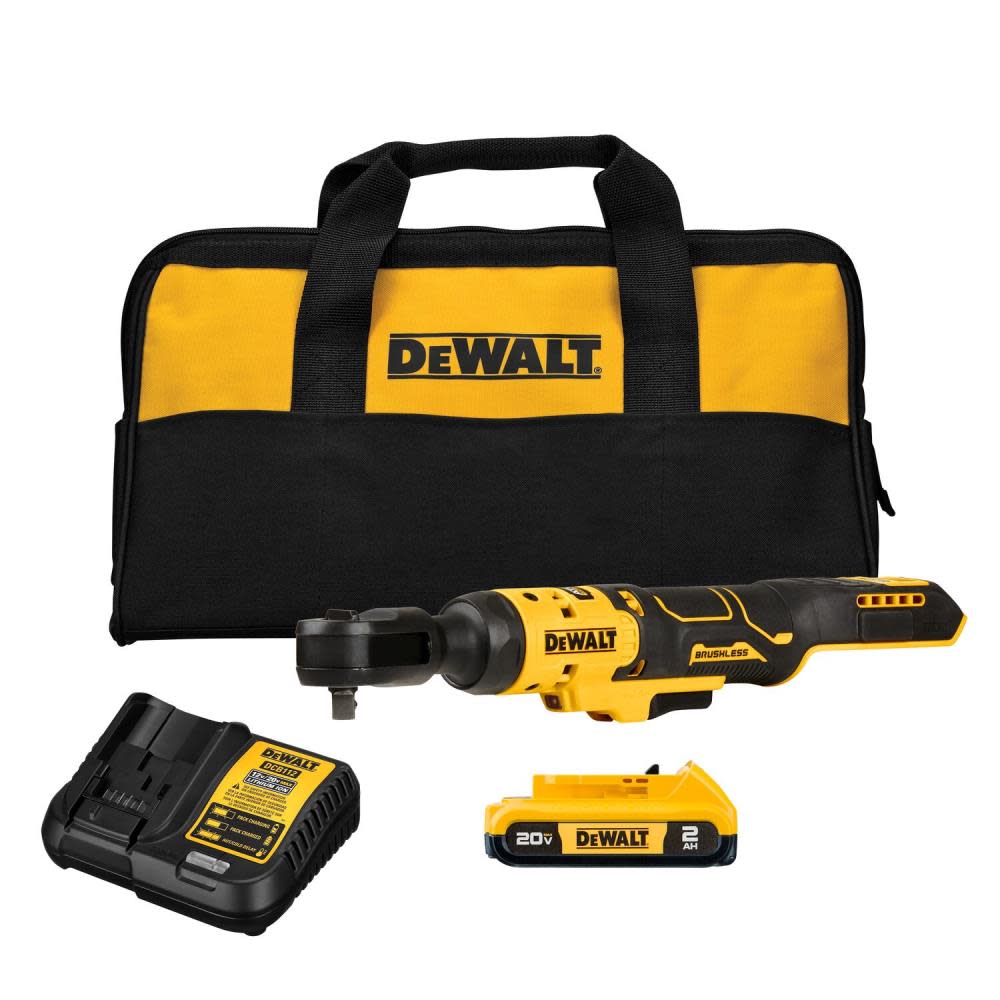DEWALT ATOMIC 20V MAX Ratchet Kit Brushless 3/8′′ DCF513D1 from DEWALT💝 Last Day For Clearance