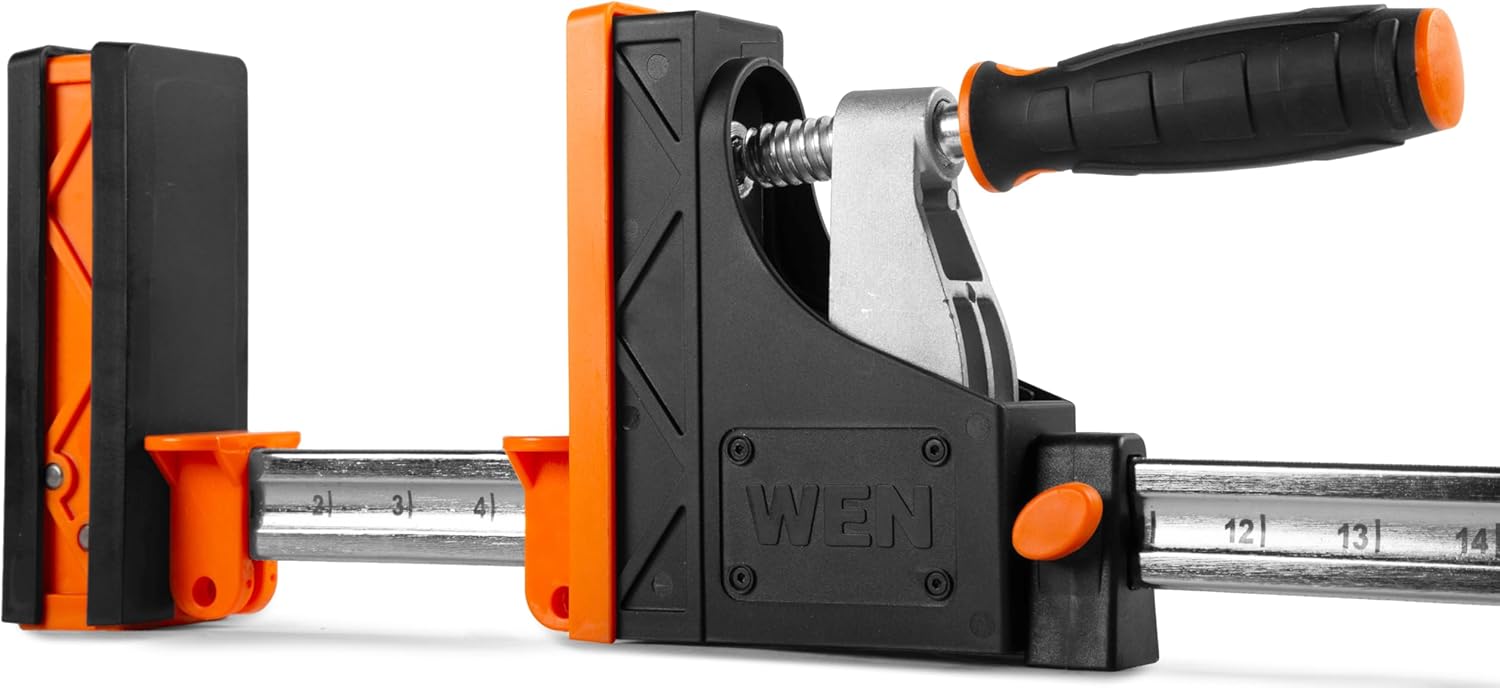 WEN Parallel Clamp Kit with Two 24-Inch Clamps Two 50-Inch Clamps and Framing Kit