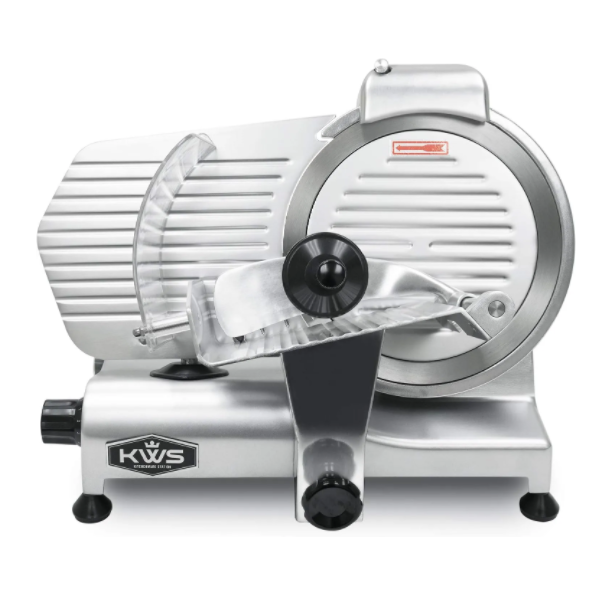 KWS 320W motor 304 stainless steel blade low noise electric meat slicer