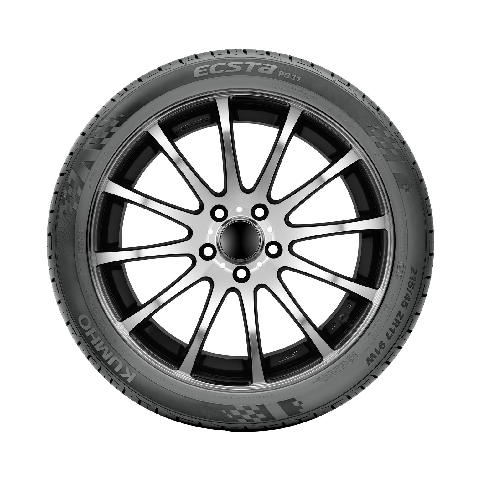 Kumho Ecsta PS31 Summer Performance Tire – 225/40ZR18 92W