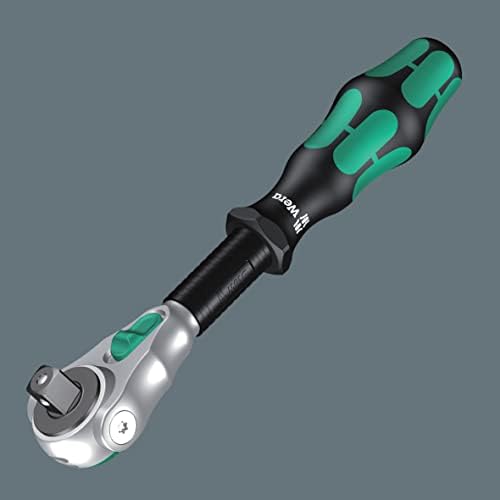Wera 05004016001 8100 SA 6 Zyklop Metric Speed Ratchet Set  28 Piece  1/4′′ Drive