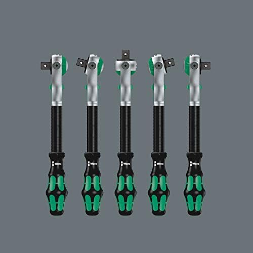 Wera 05004016001 8100 SA 6 Zyklop Metric Speed Ratchet Set  28 Piece  1/4′′ Drive